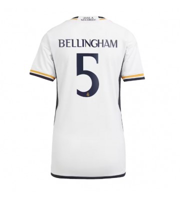 Real Madrid Jude Bellingham #5 Hjemmebanetrøje Dame 2023-24 Kort ærmer